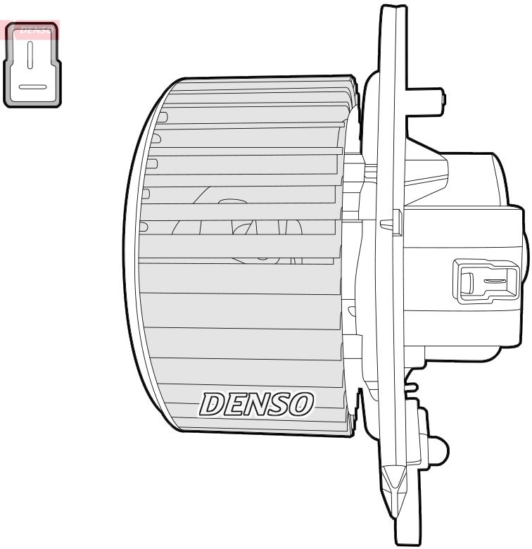 Wentylator wewnętrzny DENSO DEA12004