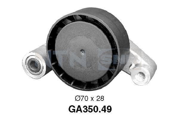 Rolka napinacza, pasek klinowy wielorowkowy SNR GA350.49
