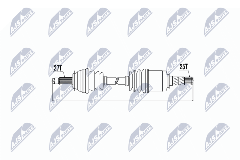 Wał napędowy NTY NPW-SB-010