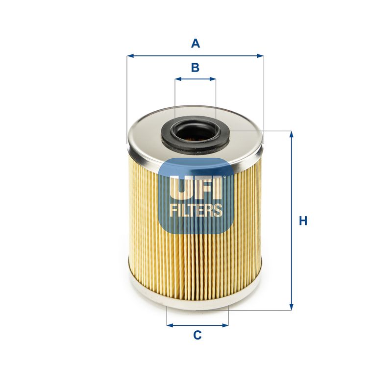 Filtr paliwa UFI 26.695.00