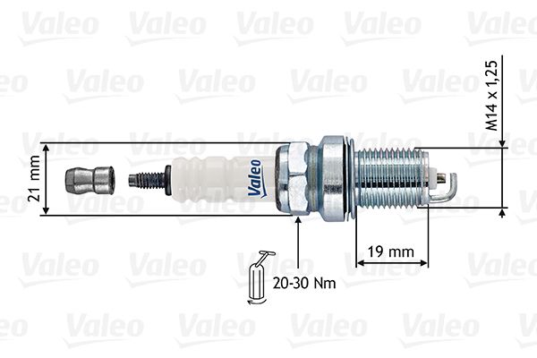 Świeca zapłonowa VALEO 246856