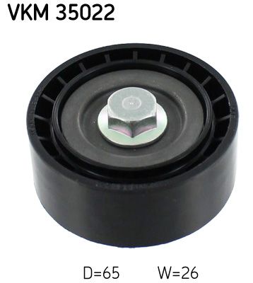 rolka kierunkowa / prowadząca, pasek klinowy zębaty SKF VKM 35022