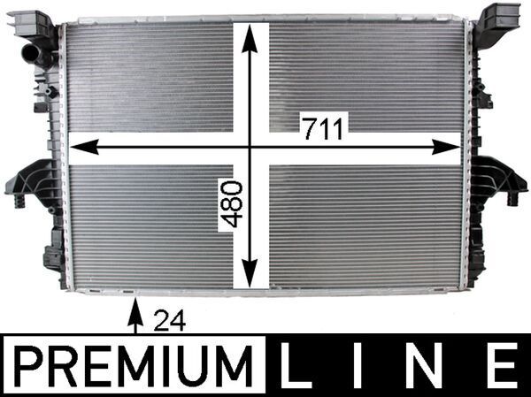 Chłodnica, układ chłodzenia silnika MAHLE CR805000P