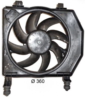 Wentylator, chłodzenie silnika MAHLE cff 388 000s