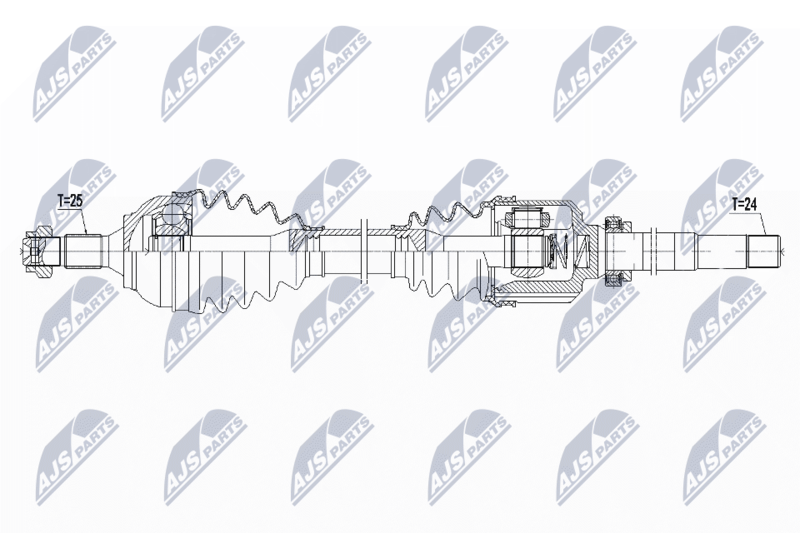 Wał napędowy NTY NPW-CT-105