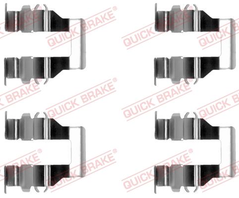 Zestaw akcesoriów, klocki hamulcowe QUICK BRAKE 109-1199