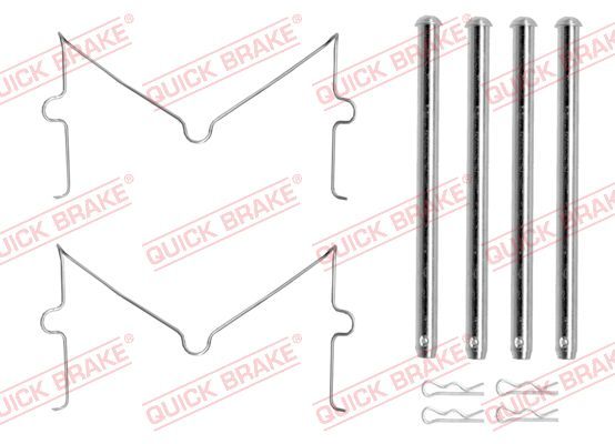 Zestaw akcesoriów, klocki hamulcowe QUICK BRAKE 109-0180