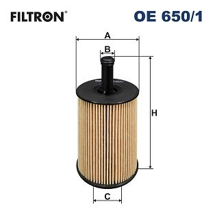 Filtr oleju FILTRON oe 650/1