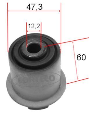 Łożyskowanie, wahacz CORTECO 21652928