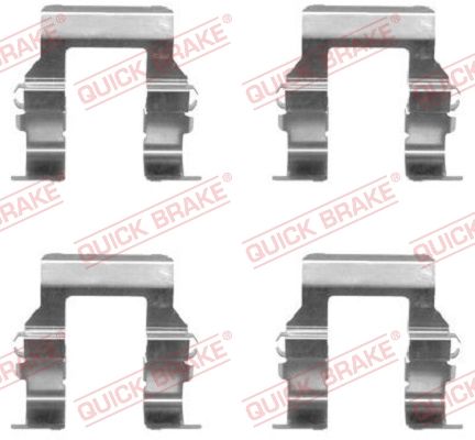 Zestaw akcesoriów, klocki hamulcowe QUICK BRAKE 109-1279