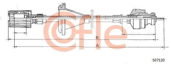 Linka tachografu COFLE S 07120