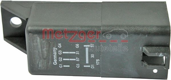 Przekaźnik, układ ogrzewania wstępnego METZGER 0884015