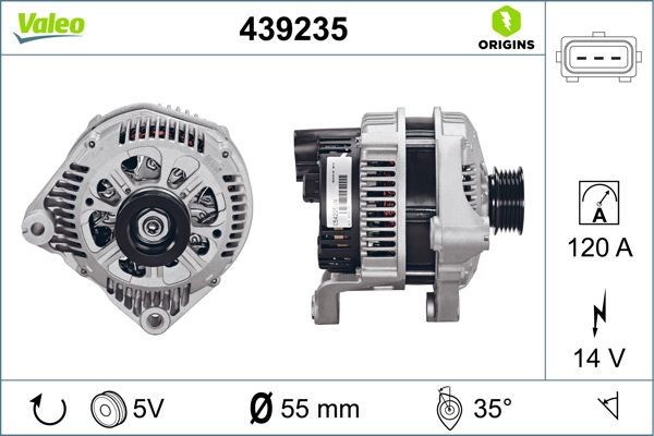 Alternator VALEO 439235