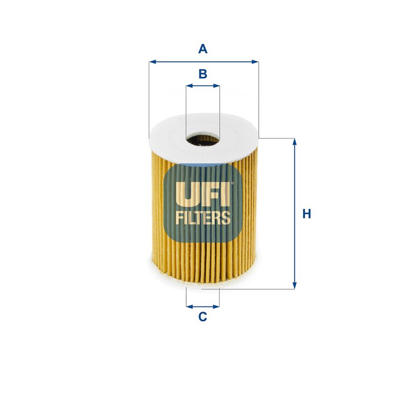 Filtr oleju UFI 25.091.00