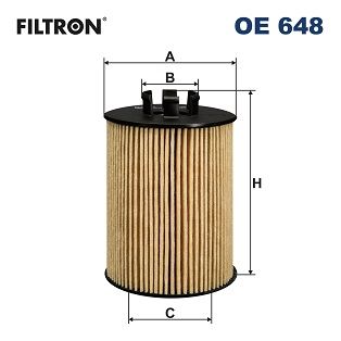 Filtr oleju FILTRON oe 648