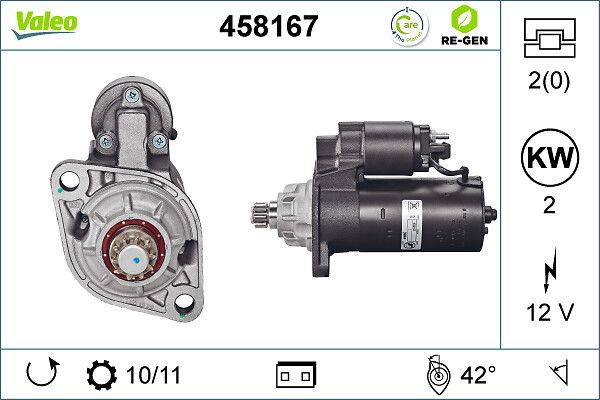 Rozrusznik VALEO 458167