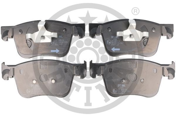 Zestaw klocków hamulcowych, hamulce tarczowe OPTIMAL BP-12680