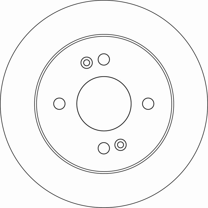 Tarcza hamulcowa TRW DF6949