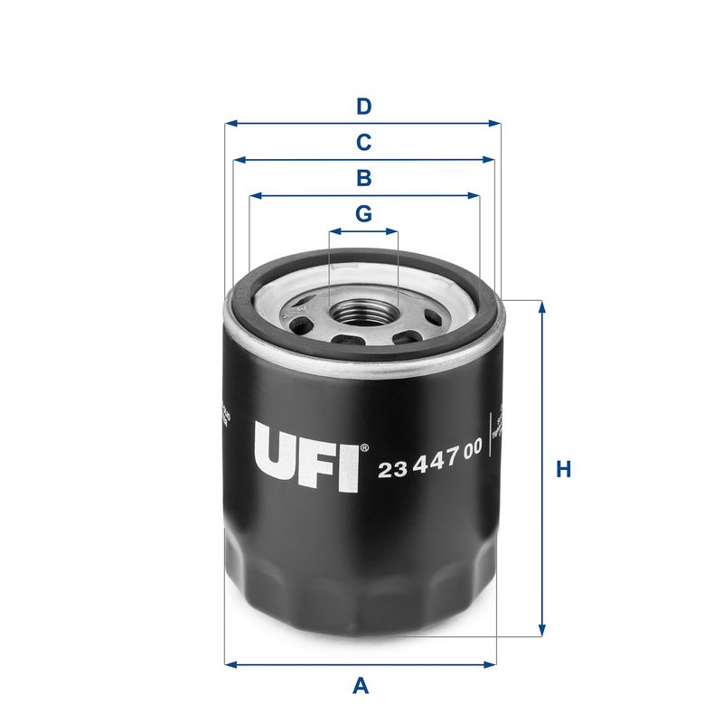 Filtr oleju UFI 23.447.00