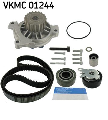 Pompa wody + zestaw paska rozrządu SKF VKMC 01244