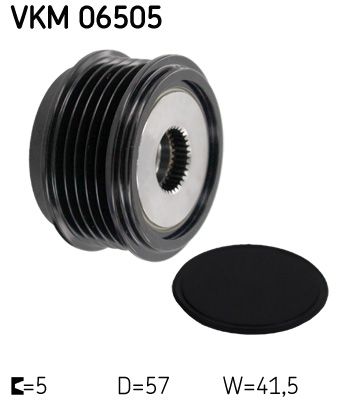 Alternator - sprzęgło jednokierunkowe SKF VKM 06505