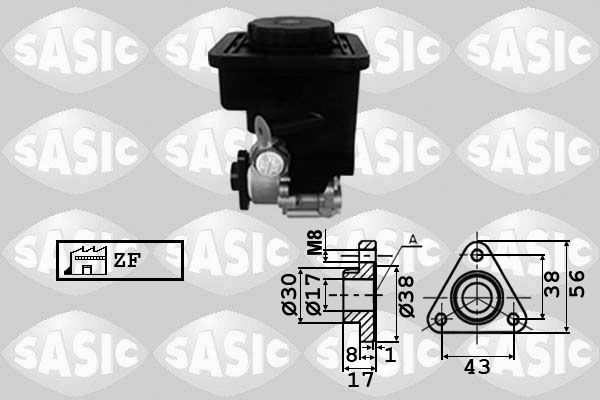 Pompa hydrauliczna, układ kierowniczy SASIC 7076050