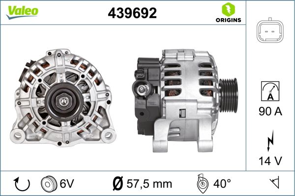 Alternator VALEO 439692