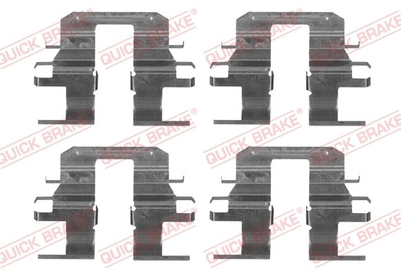 Zestaw akcesoriów, klocki hamulcowe QUICK BRAKE 109-1753