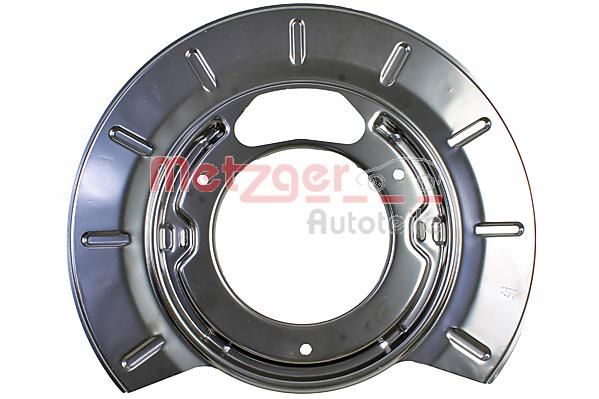 Panel rozbryzgiwujący, tarcza hamulcowa METZGER 6115168