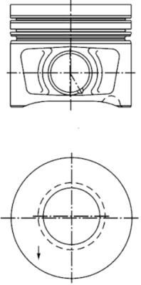 Tłok KOLBENSCHMIDT 40387610