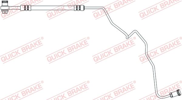 Przewód hamulcowy elastyczny QUICK BRAKE 96.019x