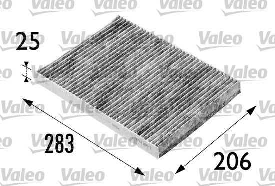 Filtr, wentylacja przestrzeni pasażerskiej VALEO 698686