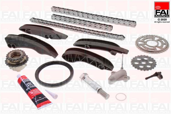 Zestaw łańcucha rozrządu FAI AutoParts tck333