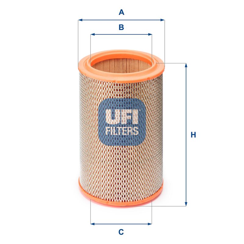 Filtr powietrza UFI 27.588.00