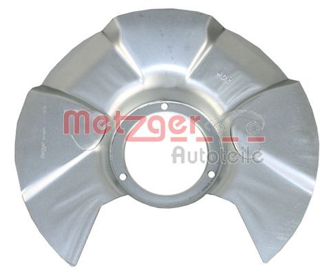 Panel rozbryzgiwujący, tarcza hamulcowa METZGER 6115291