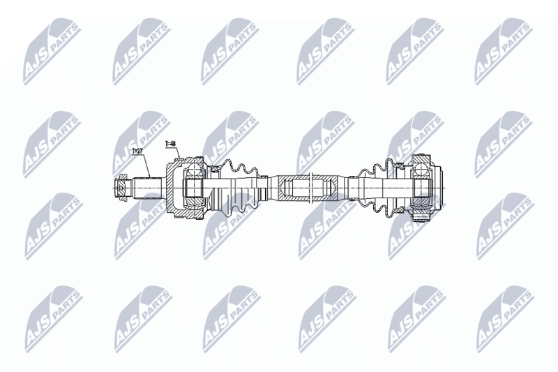 Wał napędowy NTY NPW-BM-036