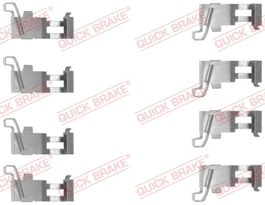 Zestaw akcesoriów, klocki hamulcowe QUICK BRAKE 109-1226