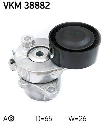 Rolka napinacza, pasek klinowy wielorowkowy SKF VKM38882