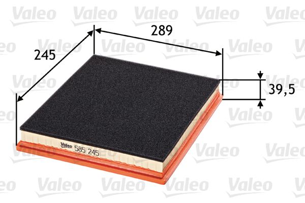 Filtr powietrza VALEO 585245