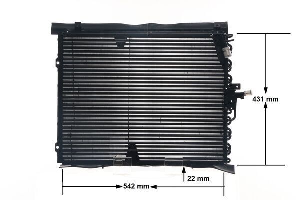 Skraplacz, klimatyzacja MAHLE ac 133 000s