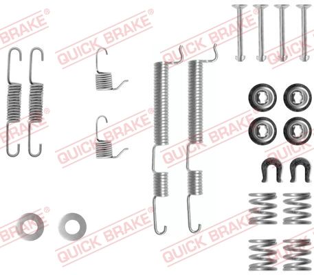 Zestaw akcesoriów, szczęki hamulcowe QUICK BRAKE 105-0765