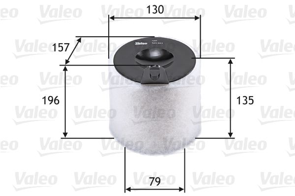 Filtr powietrza VALEO 585663