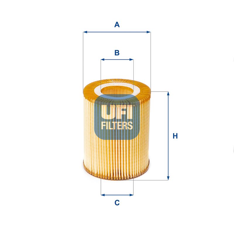 Filtr oleju UFI 25.152.00