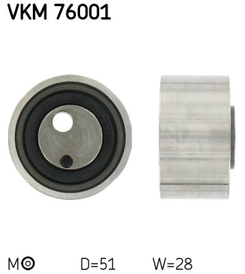 Rolka napinacza, pasek rozrządu SKF VKM 76001