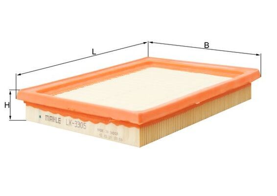 Filtr powietrza KNECHT LX 3305