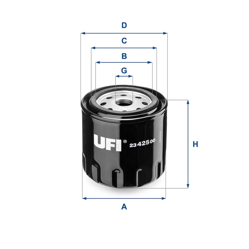 Filtr oleju UFI 23.425.00