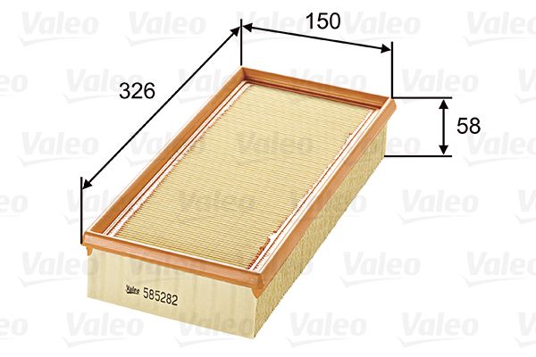 Filtr powietrza VALEO 585282