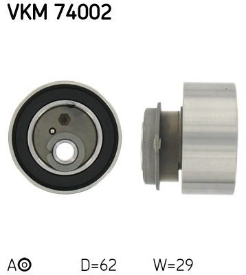 Rolka napinacza, pasek rozrządu SKF vkm 74002