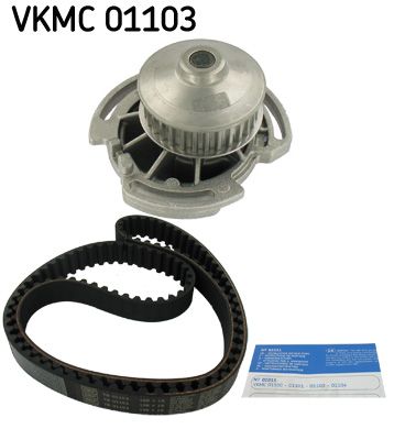 Pompa wody + zestaw paska rozrządu SKF VKMC 01103