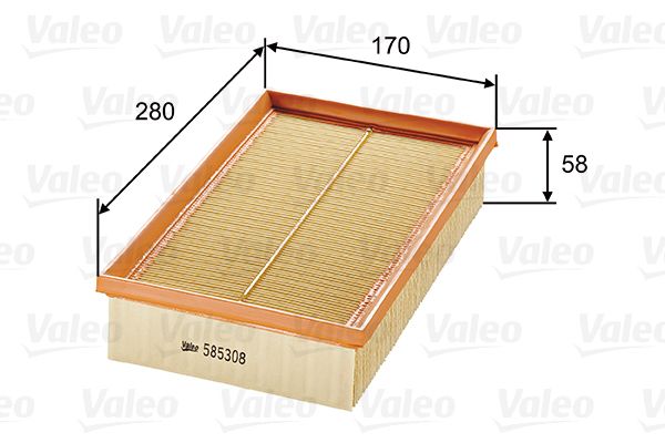 Filtr powietrza VALEO 585308